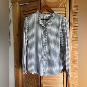 Xirena Long Sleeve Blouse size L